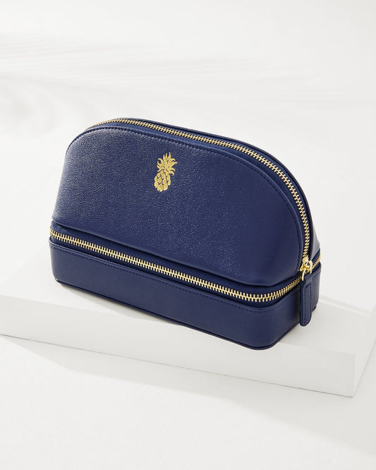 Tommy Bahama Essential - Abby Navy Pineapple Travel Organizer