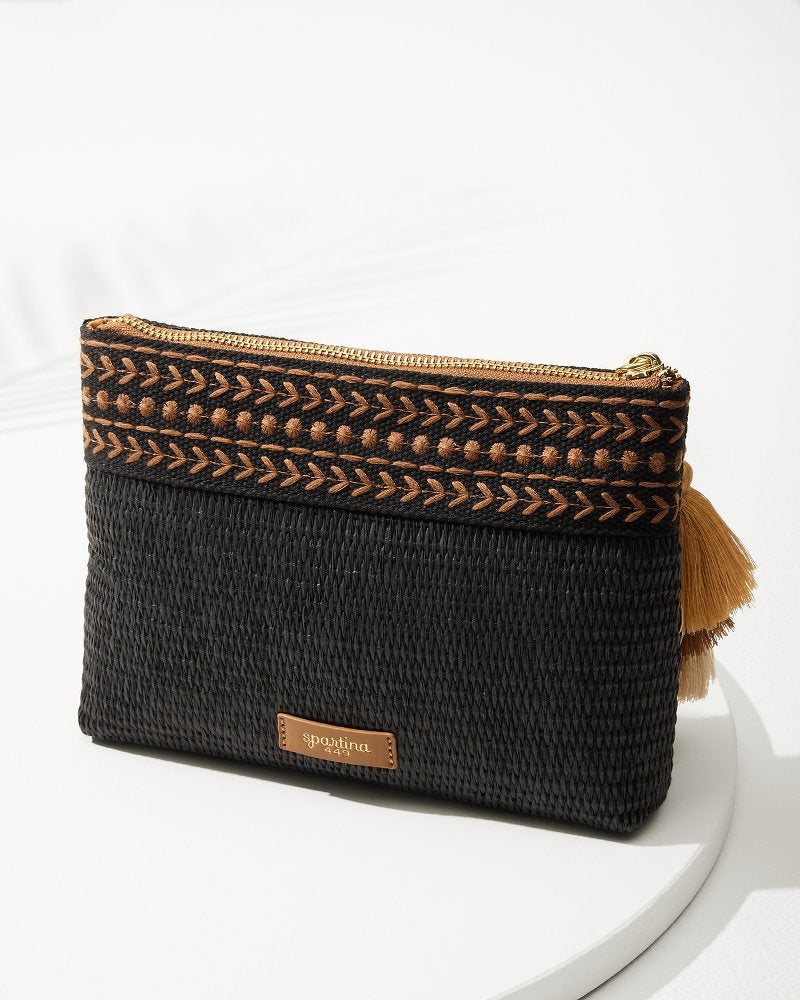 Tommy Bahama Exclusive - Raffia Palms Maci Wristlet