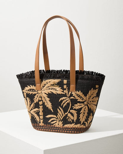 Tommy Bahama Best Price - Raffia Palms Small Tote
