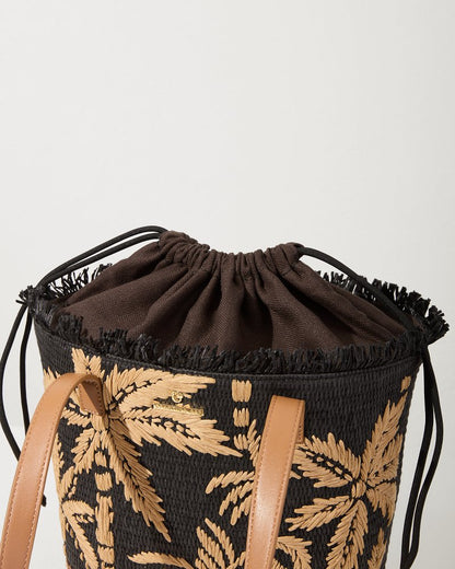 Tommy Bahama Best Price - Raffia Palms Small Tote