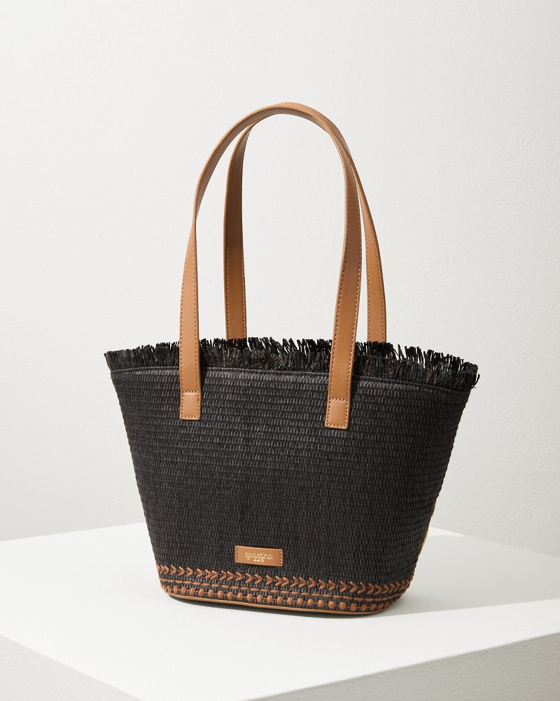 Tommy Bahama Best Price - Raffia Palms Small Tote