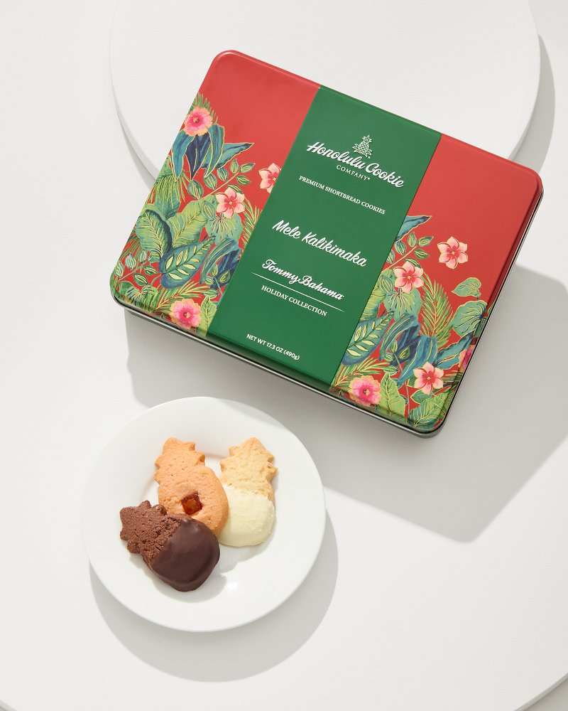 Tommy Bahama Premium - Tommy Bahama x Honolulu Cookie Company® Mele Kalikimaka Gift Tin