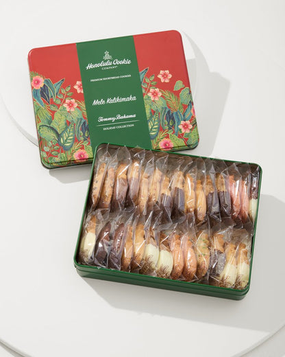 Tommy Bahama Premium - Tommy Bahama x Honolulu Cookie Company® Mele Kalikimaka Gift Tin