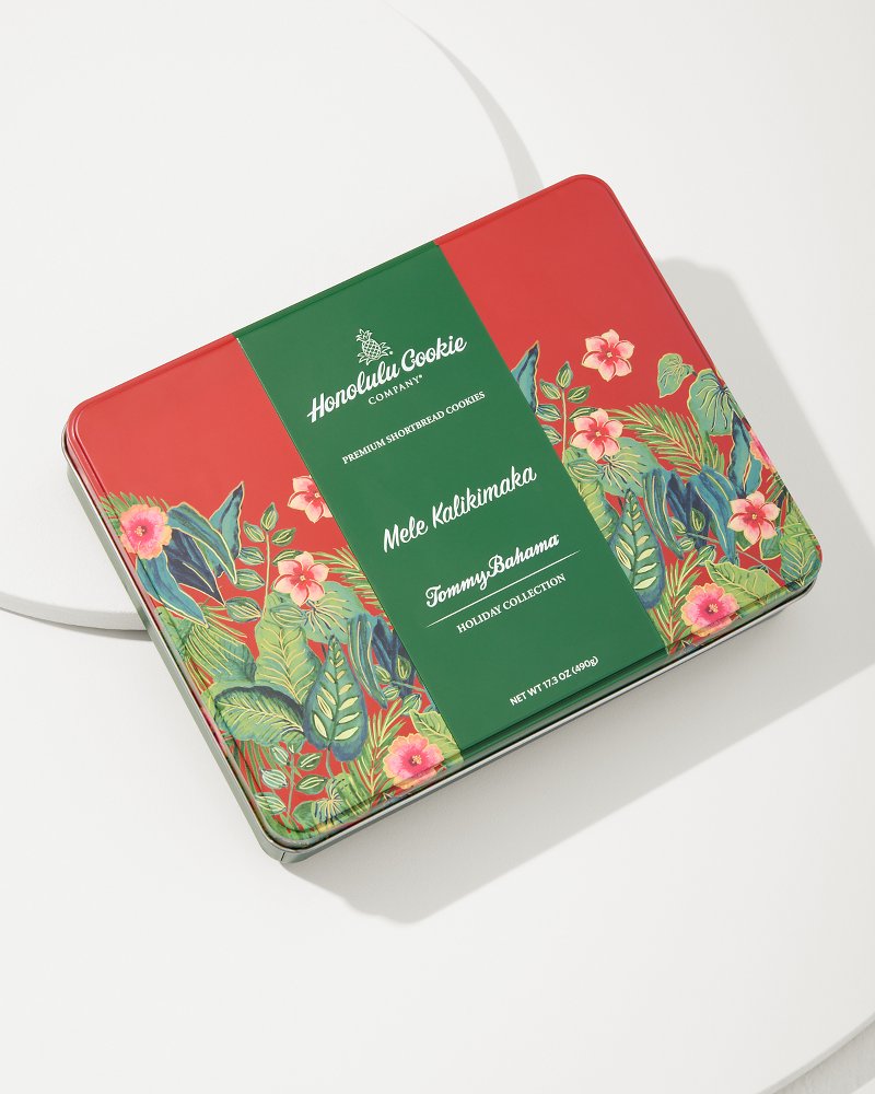 Tommy Bahama Premium - Tommy Bahama x Honolulu Cookie Company® Mele Kalikimaka Gift Tin