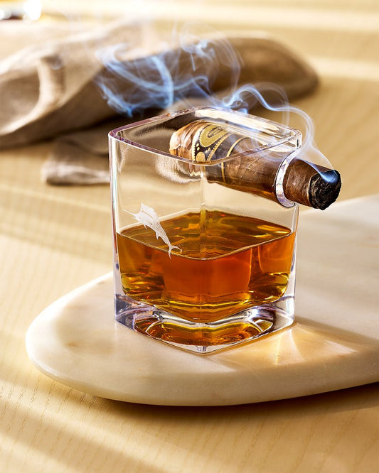 Tommy Bahama Deals - Etched Marlin Corkcicle® Cigar Glass
