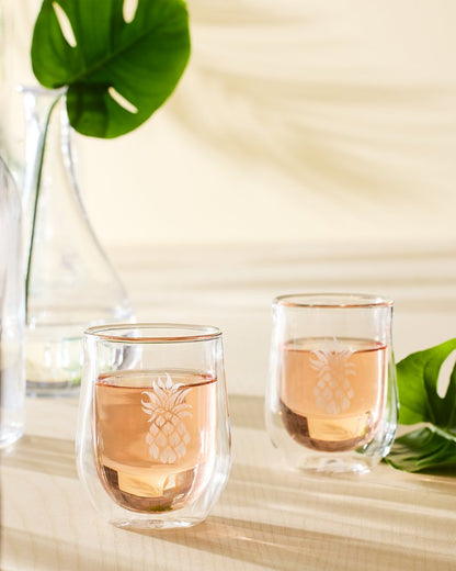 Tommy Bahama Premium - Corkcicle® Stemless Wine Glass - Set of 2