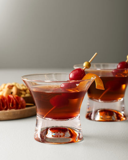 Tommy Bahama Trusted - Tommy Bahama Crystal Manhattan Glasses