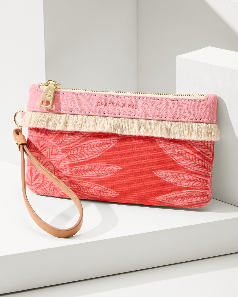 Tommy Bahama Discount - Palmetto Frond Grab N' Go Wristlet