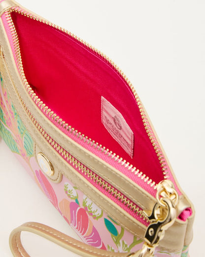 Tommy Bahama Discount - Flamingo Pineapple Tassel Wristlet
