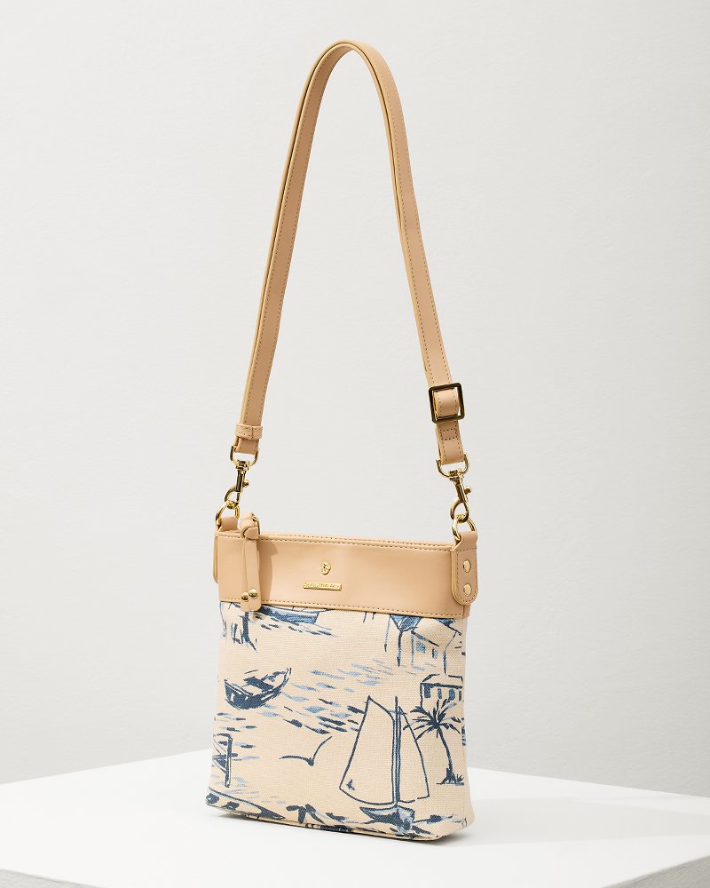 Tommy Bahama Top Pick - Daise Seascape Hipster Crossbody Bag