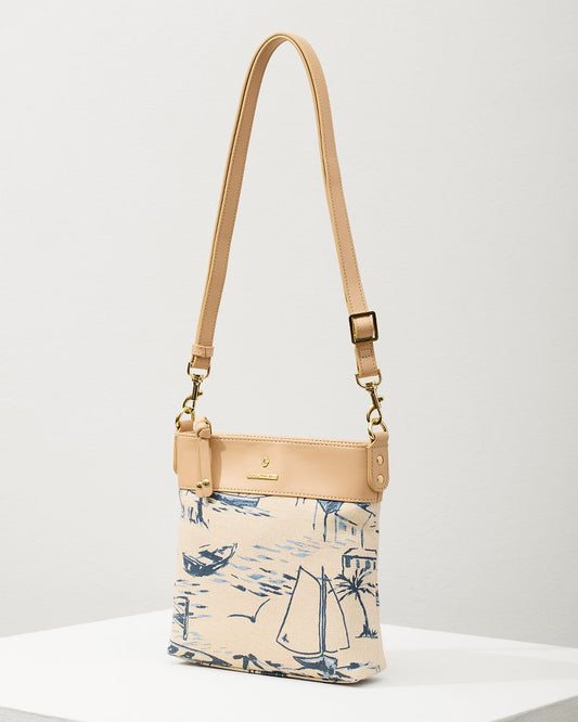Tommy Bahama Top Pick - Daise Seascape Hipster Crossbody Bag