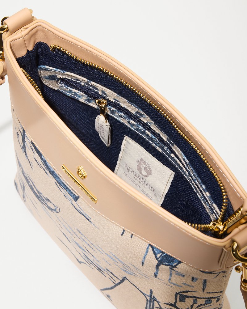 Tommy Bahama Top Pick - Daise Seascape Hipster Crossbody Bag