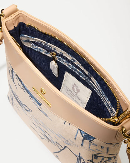 Tommy Bahama Top Pick - Daise Seascape Hipster Crossbody Bag