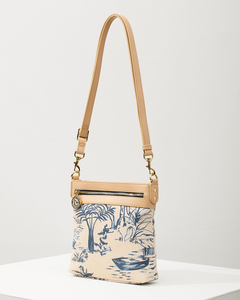 Tommy Bahama Top Pick - Daise Seascape Hipster Crossbody Bag