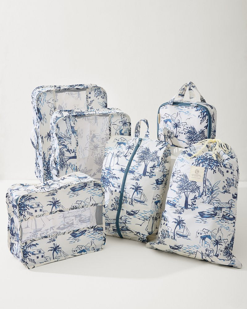 Tommy Bahama Premium - Daise Seascape Packing Cube 6-Piece Set