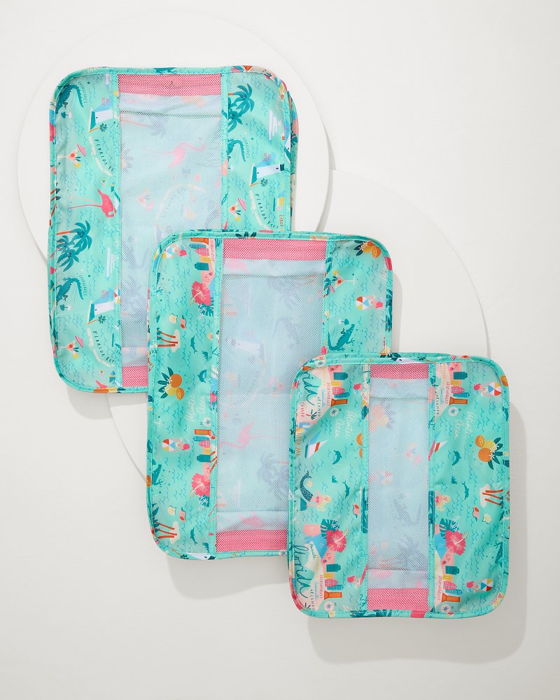 Tommy Bahama Customer Favorite - Greetings from Florida Packing Cube 6-Piece Set