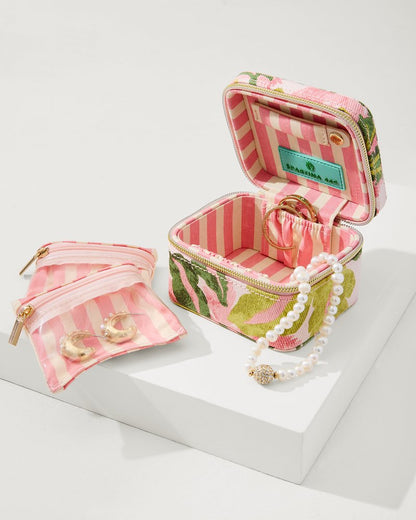 Tommy Bahama Sale - Palm Paradise Stow & Go Jewelry Travel Case