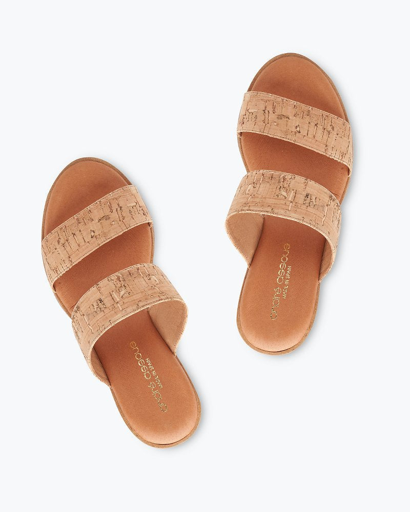 Tommy Bahama Trending - André Assous Gwenn Cork Wedge Sandals