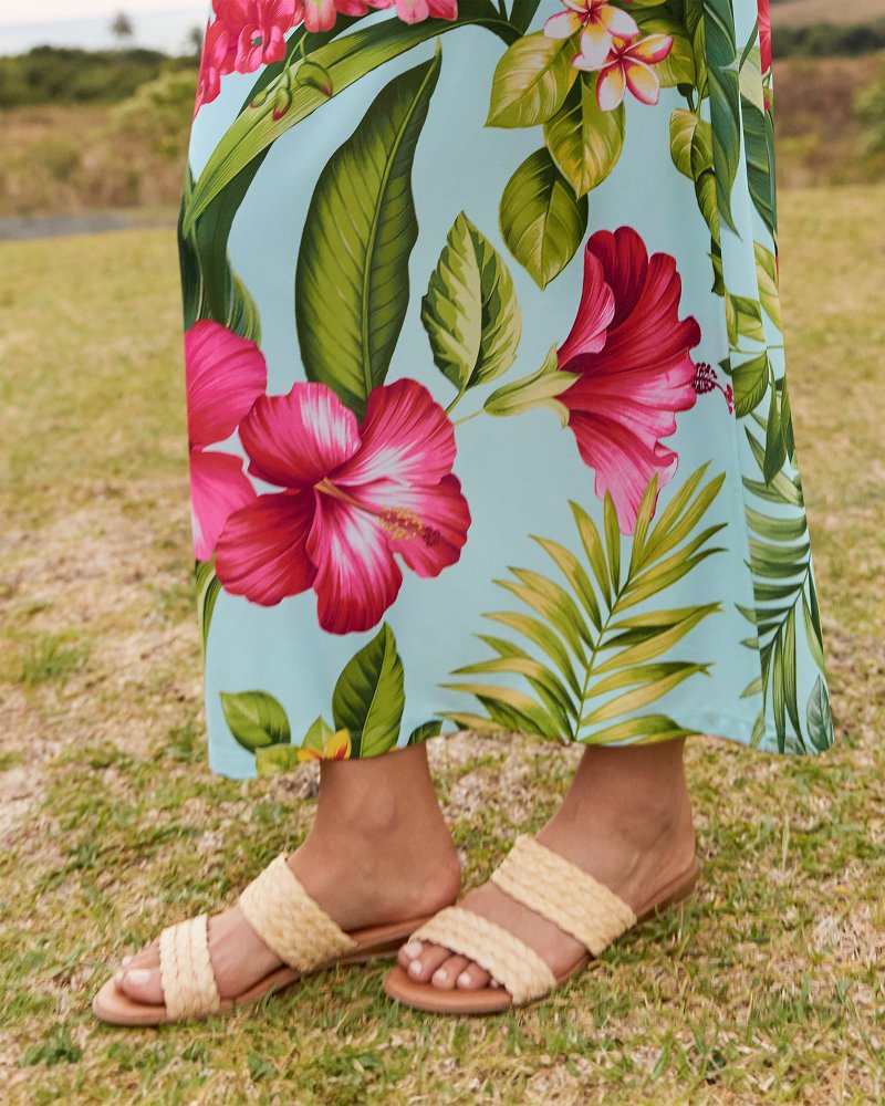 Tommy Bahama Trusted - André Assous Narice Featherweights™ Raffia Sandals