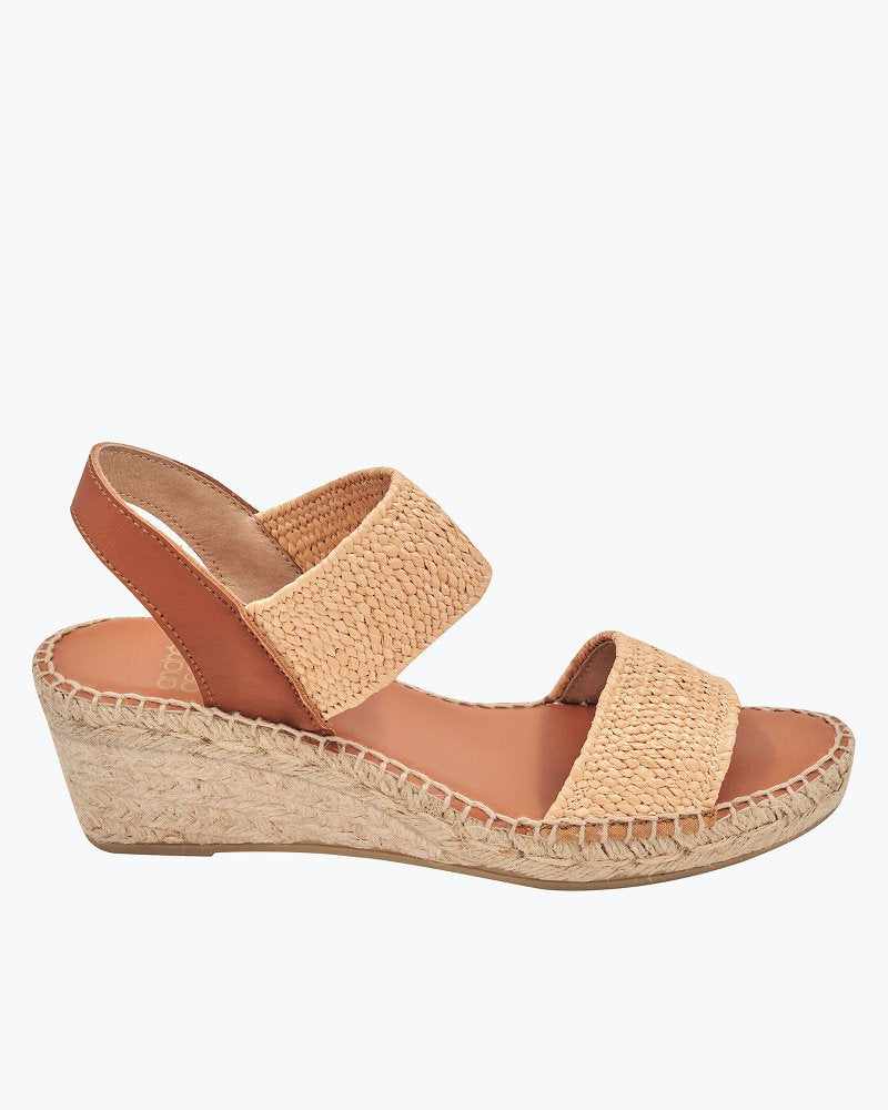 Tommy Bahama Recommended - André Assous Aviana Stretch Espadrille Wedge Sandals