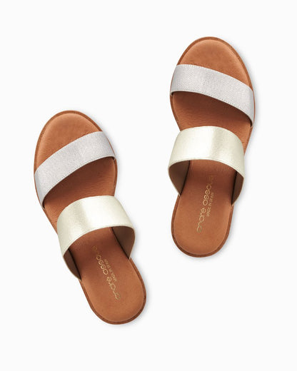 Tommy Bahama Smart Buy - André Assous Gwenn Elastic Wedge Sandals