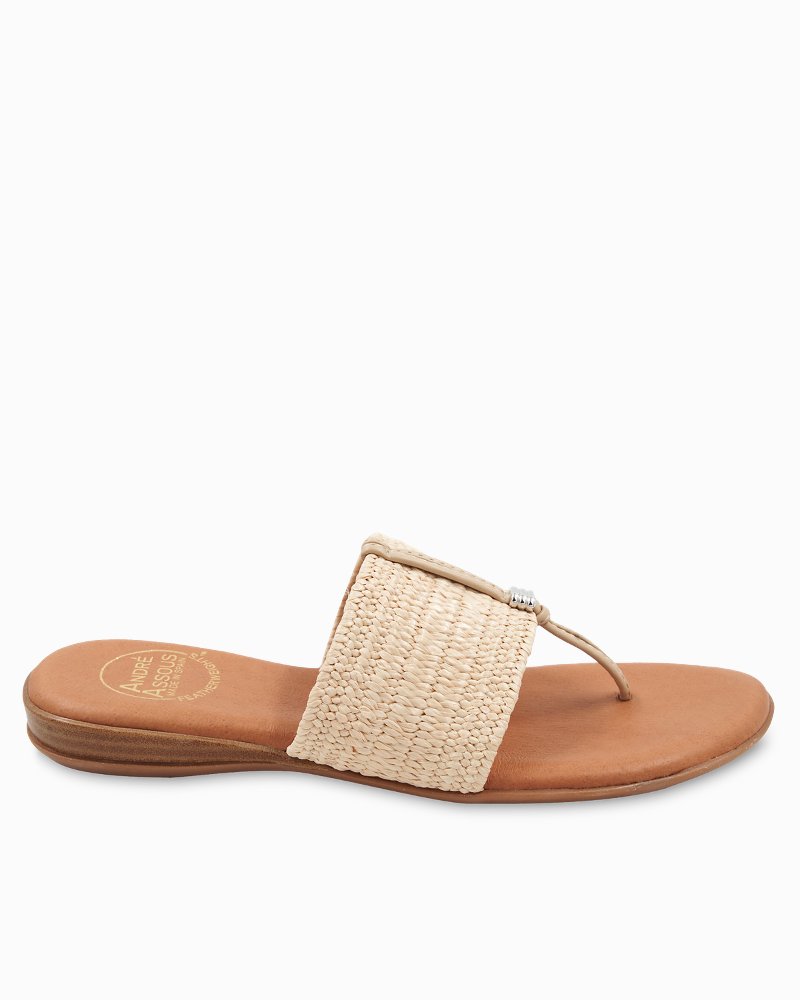 Tommy Bahama Classic - André Assous Nice Featherweights™ Raffia Sandals