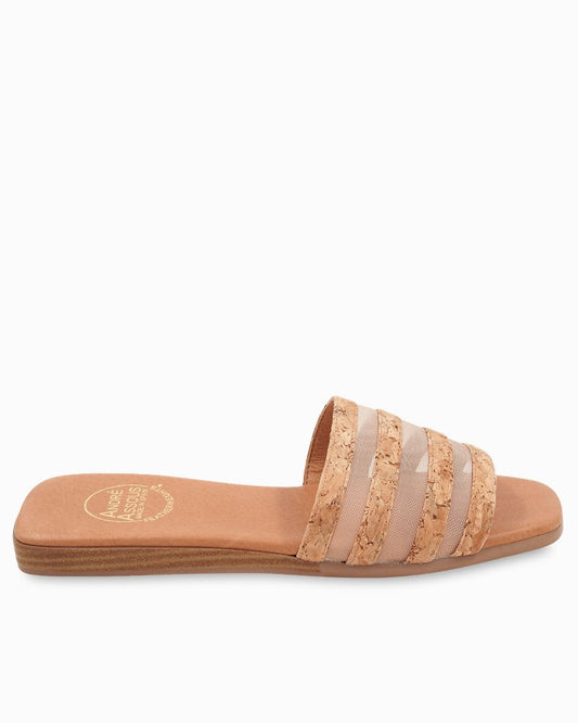 Tommy Bahama Signature - André Assous Kaila Cork & Mesh Sandals