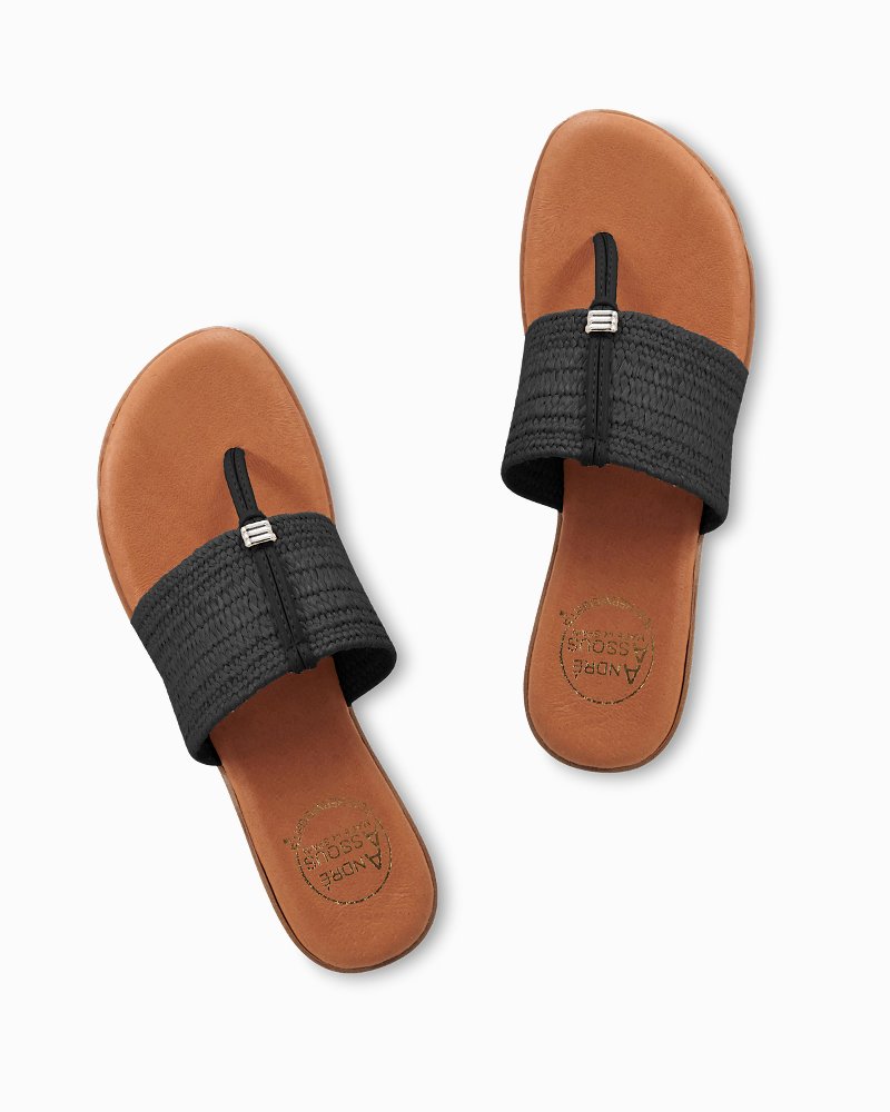 Tommy Bahama New - André Assous Nice Stretch Raffia Featherweights™ Sandals