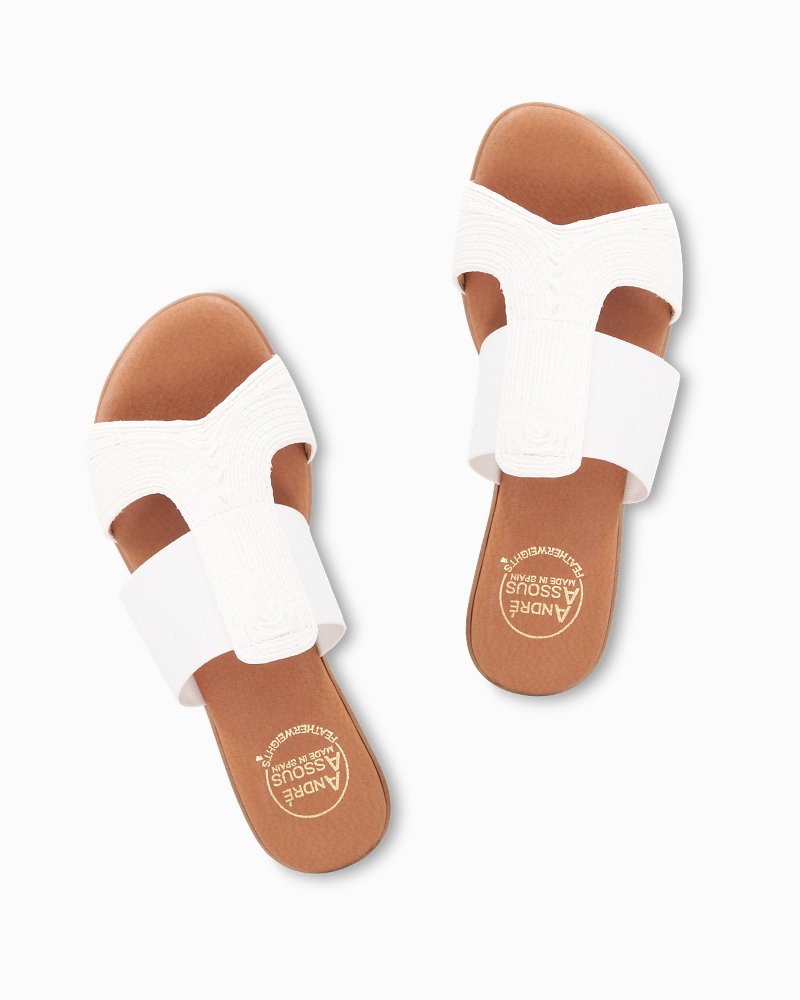 Tommy Bahama Recommended - André Assous Noor Raffia Stretch Sandals