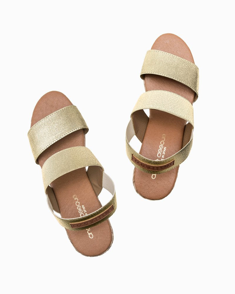 Tommy Bahama Hot Sale - André Assous Allison Elastic Wedge Sandals