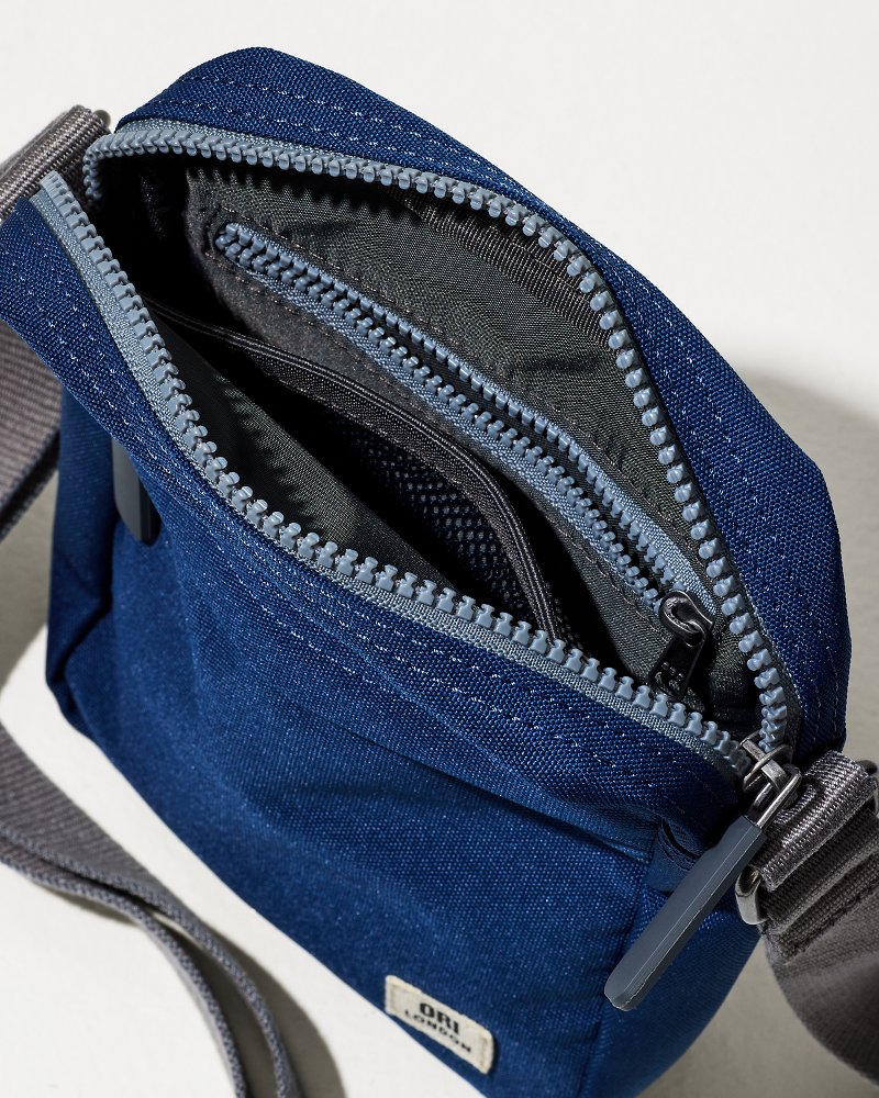 Tommy Bahama Quality - Bond Deep Blue Canvas Crossbody