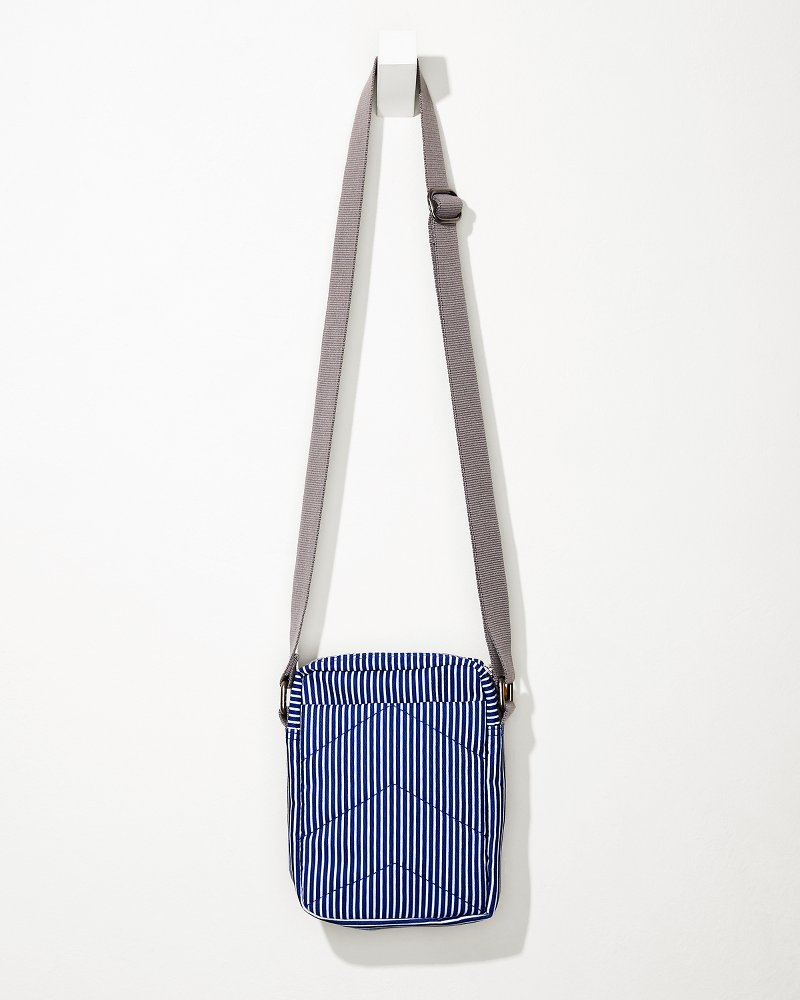 Tommy Bahama Best Seller - Bond Hickory Stripe Canvas Crossbody