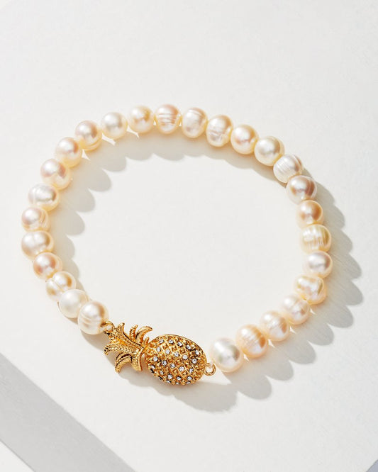 Tommy Bahama Deals - Tropical Blooms Pearl Stretch Bracelet