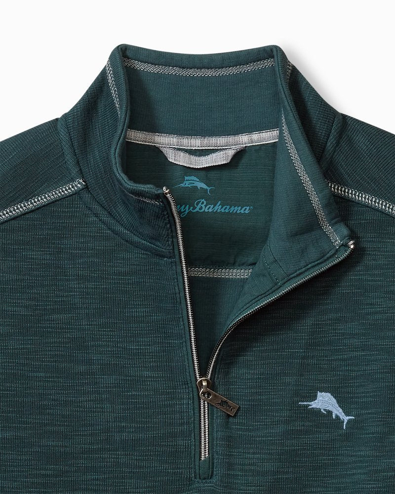 Tommy Bahama Recommended - Big & Tall Tobago Bay Half-Zip Sweatshirt