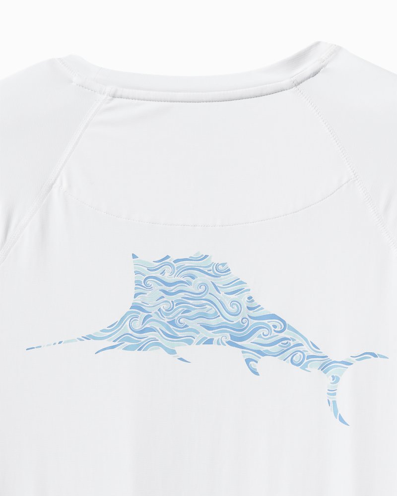 Tommy Bahama Signature - Big & Tall Chill Time Surf IslandZone® Rash Guard