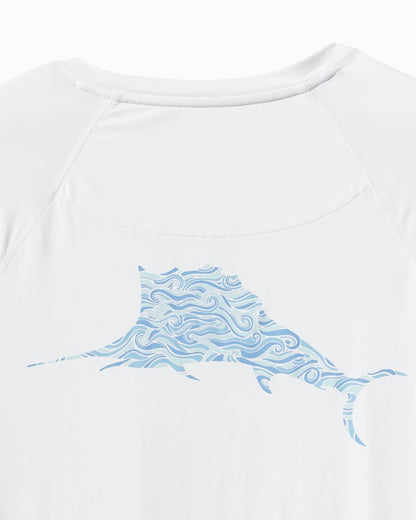 Tommy Bahama Signature - Big & Tall Chill Time Surf IslandZone® Rash Guard