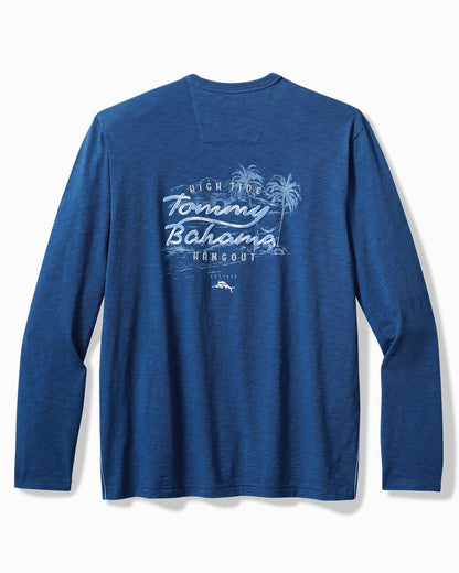 Tommy Bahama Quality - Big & Tall High Tide Hangout Long-Sleeve Lux T-Shirt