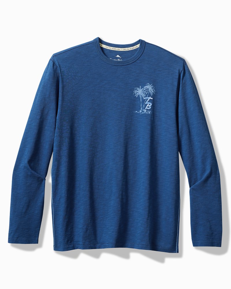 Tommy Bahama Quality - Big & Tall High Tide Hangout Long-Sleeve Lux T-Shirt
