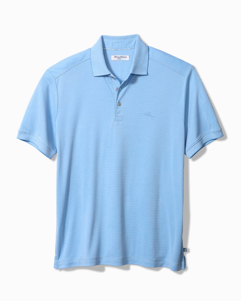 Tommy Bahama Classic - Big & Tall Bay Stripe IslandZone® Polo