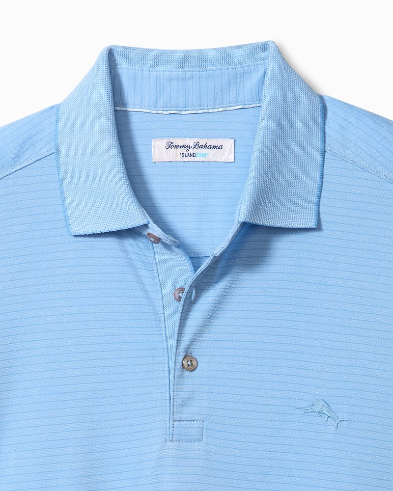 Tommy Bahama Classic - Big & Tall Bay Stripe IslandZone® Polo