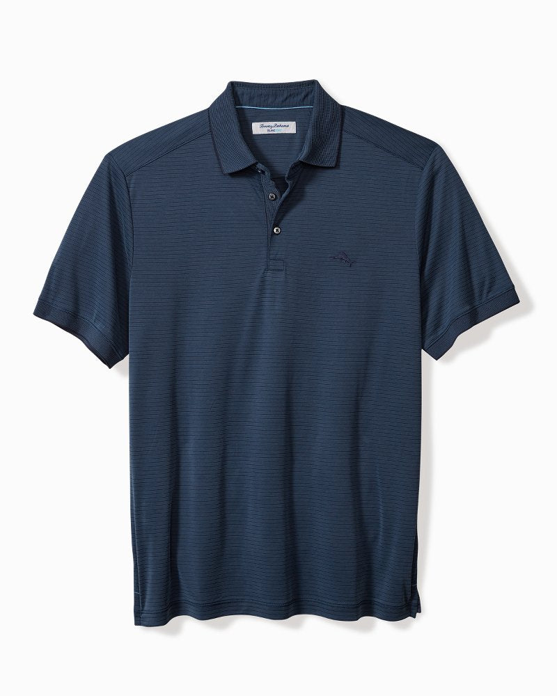 Tommy Bahama Quality - Big & Tall Bay Stripe IslandZone® Polo