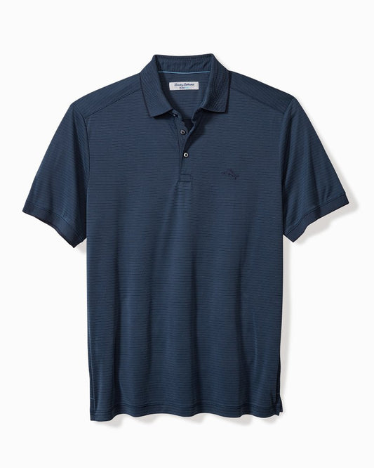 Tommy Bahama Quality - Big & Tall Bay Stripe IslandZone® Polo
