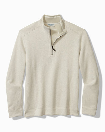Tommy Bahama Special Offer - Big & Tall Flip Coast Reversible Half-Zip Sweatshirt