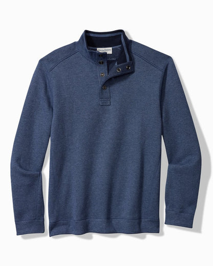 Tommy Bahama Latest - Big & Tall Flip Coast Reversible Snap Mock Sweatshirt