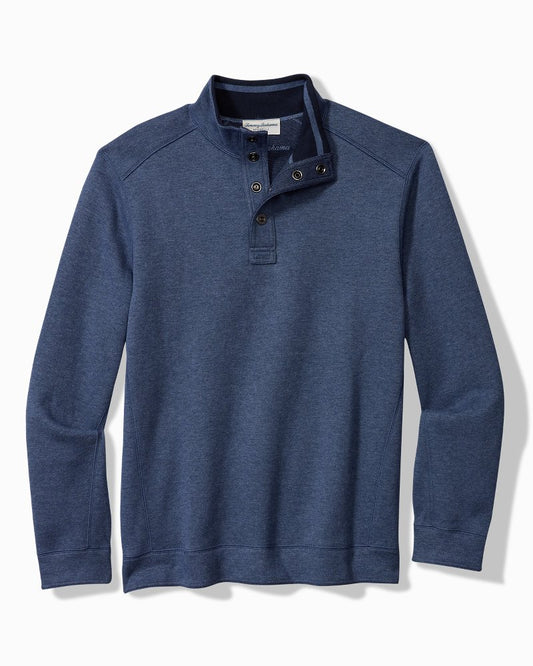 Tommy Bahama Latest - Big & Tall Flip Coast Reversible Snap Mock Sweatshirt
