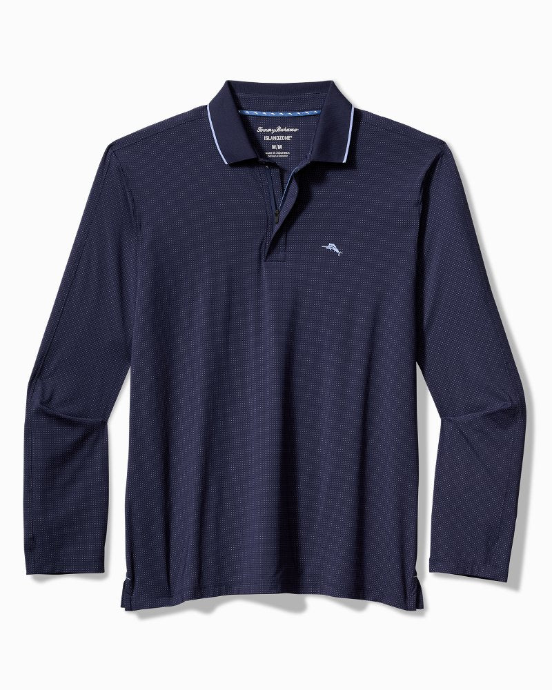 Tommy Bahama Hot Sale - Big & Tall Palm Desert Fairway IslandZone® Long-Sleeve Polo
