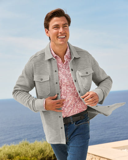 Tommy Bahama Everyday - Big & Tall Trinidad CPO Shirt Jacket