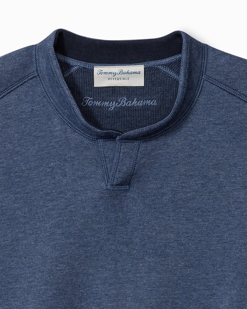 Tommy Bahama Essential - Big & Tall Flip Coast Reversible Abaco Sweatshirt