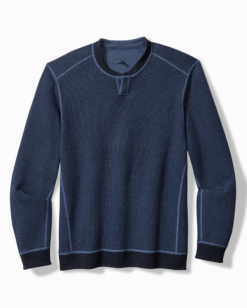 Tommy Bahama Essential - Big & Tall Flip Coast Reversible Abaco Sweatshirt