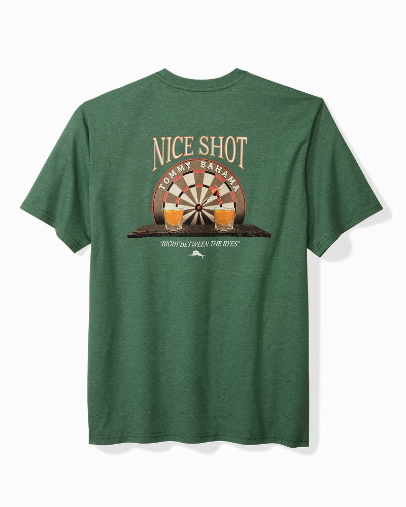 Tommy Bahama Top Pick - Big & Tall Between the Ryes Graphic Pocket T-Shirt